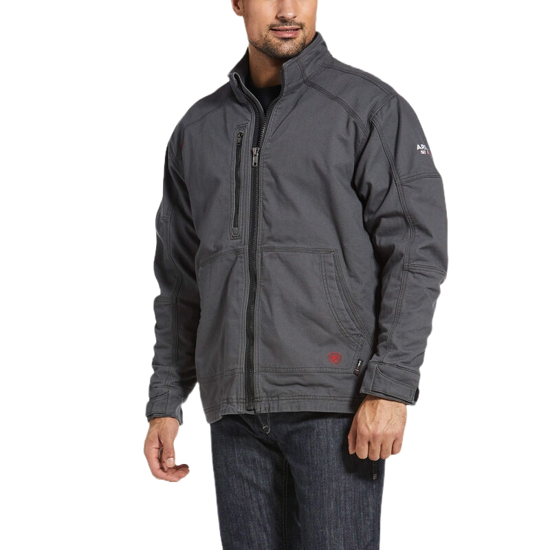 Ariat FR DuraLight Cordura Canvas Field Jacket - Gray from Columbia Safety